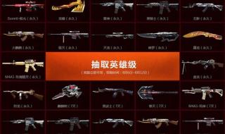 穿越火线免费领取枪