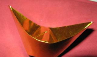 元宝的叠法 元宝的叠法