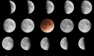 月相变化图 月相变化图